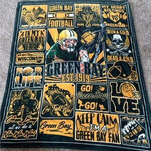 Green Bay Packers Throw Blanket